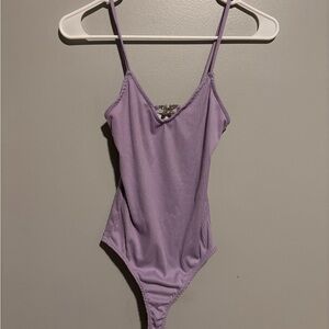 Lavender Kids One Piece Swimsuit